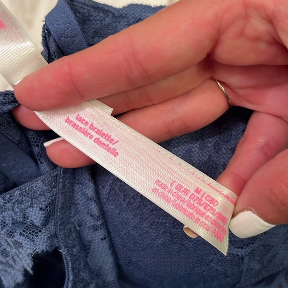 Victorias Secret PINK Lace Bralette - Picture 3 of 3